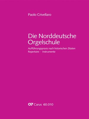 cover image of Die Norddeutsche Orgelschule